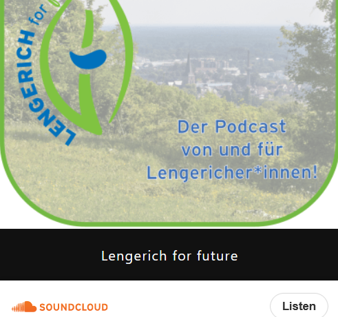 Zu Gast bei Lengerich For Future